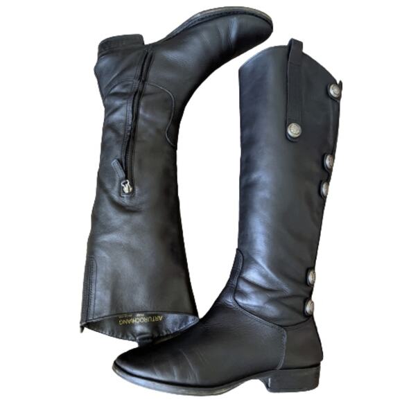 Arturo Chiang Enchante Leather Riding Boots 6.5 - Picture 3 of 14